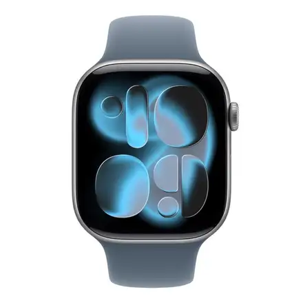 Apple Watch 46mm Anchor Blue Sport Band - S/M