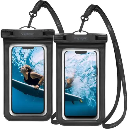 Spigen Aqua Shield WaterProof Case 2 Pack, black