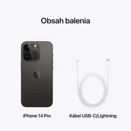 iPhone 14 Pro 128 GB Vesmírně černý *Třída C*
