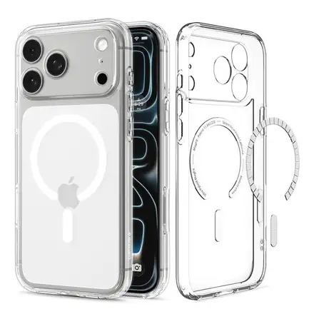 Spigen kryt Ultra Hybrid MagSafe pro iPhone 17 Pro Max/18 Pro Max - Clear White