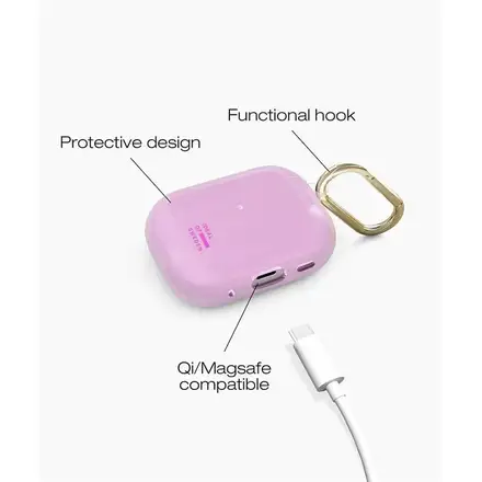 iDeal Clear AirPods Case Pro 3 Light Pink