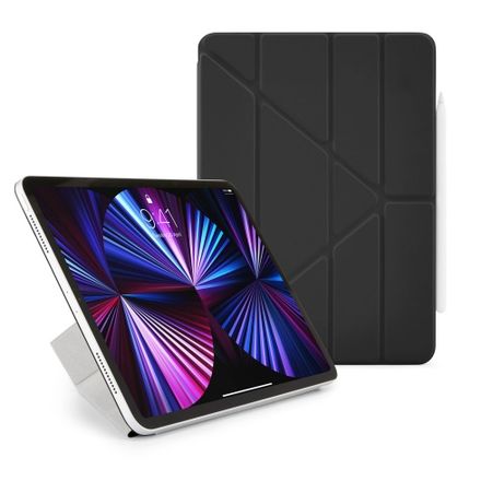 Pipetto pouzdro Origami Folio Case pro iPad Pro 12.9" 2022 - 2021 - Black