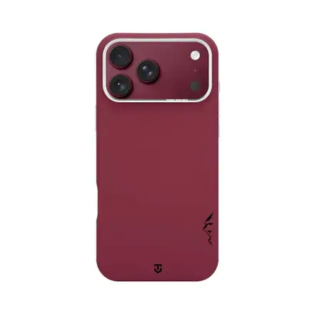 Tactical MagForce Velvet Smoothie 2.0 Kryt Apple iPhone 18 Pro/17 Pro tmavě červený