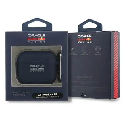 Red Bull Silikonové Pouzdro pro AirPods 3 Pro modré