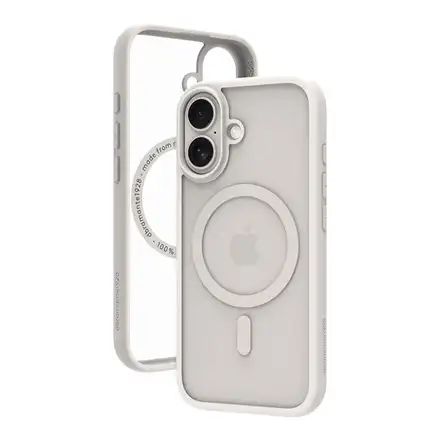 Plowmante1928-Grenen pouzdro s magsafe pro iPhone 17, bílá