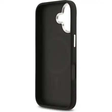 Karl Lagerfeld PU RSG Logo MagSafe kryt iPhone 17 černý