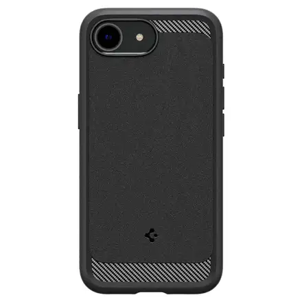 Spigen kryt Rugged Armor Magsafe pro iPhone 17e/16e - Matte Black