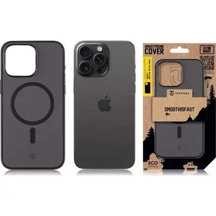 Tactical MagForce SmoothIsFast Kryt Apple iPhone 15 Pro Max černý