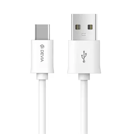 Devia kabel USB-A to USB-C Smart Series Cable 1m - White