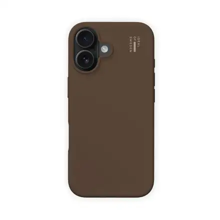 iDeal Silicone Case MagSafe iPhone 16 Mocha Mousse