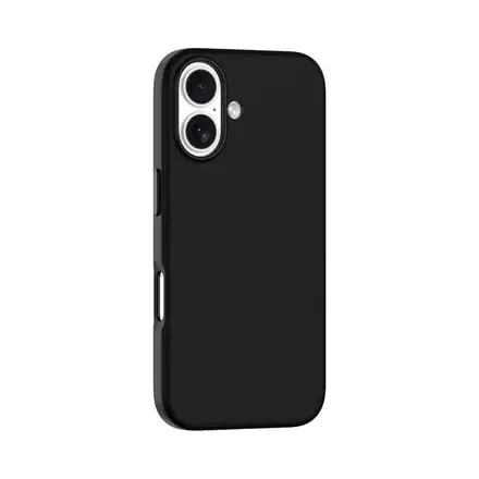 Devia kryt Nature Series Silicone Magnetic Case pro iPhone 16 - Black