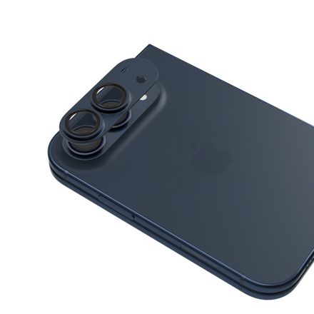 Epico Aluminium AntiReflective Lens & Island iPhone Duo - tmavě modrá