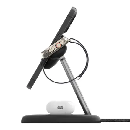 Belkin Boost Charge Pro 3-in-1 Magnetický Wireless Charging Stand with Qi2 15W-Black