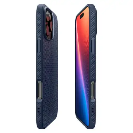 Spigen kryt Liquid Air pro iPhone 16 Pro - Navy Blue