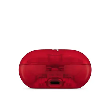Apple Beats Solo Buds - True Wireless Earbuds - Transparent Red sluchátka