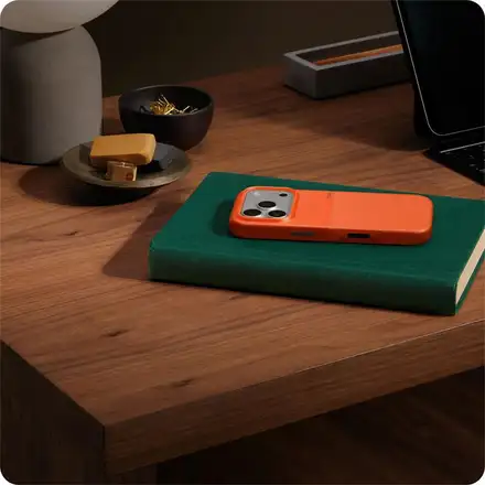 Apple Beats iPhone 17 Pro Rugged Case with MagSafe and Camera Control - Sierra Orange