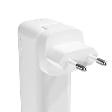 Epico UltraPack 2in1 5000mAh cestovní powerbanka a síťový adaptér ET30-bílá *Rozbaleno*