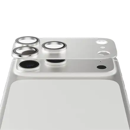 PanzerGlass Fender Camera Protection pro iPhone 17 Pro Max-Silver