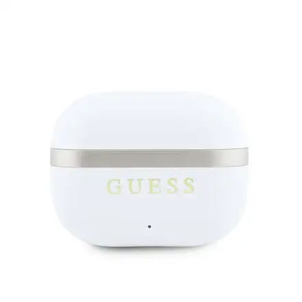 Guess Gold Line Glossy Finish TWS Bezdrátová Sluchátka bílá