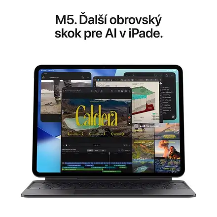 iPad Pro 13" Wi-Fi 1TB Stříbrný (2025) - sklo s nanotexturou *Aktivovaný*