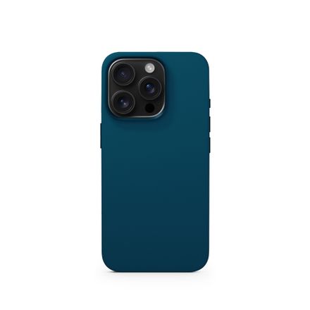 Epico Mag+ Silicone Case Pro iPhone 16 Pro - petrolejově modrá