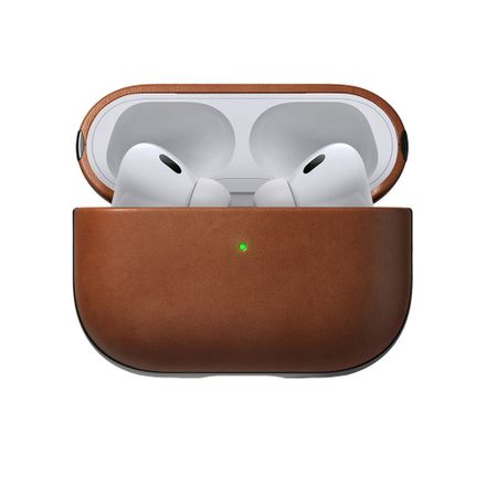 Nomad pouzdro Leather Case pro Apple Airpods Pro 2-English Tan