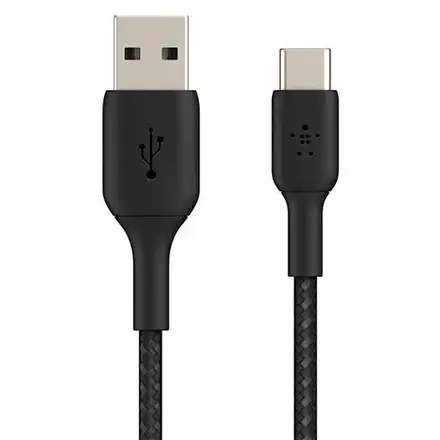 Belkin kabel Boost Charge Braided USB-A to USB-C 1m - Black