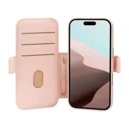 dbramante1928-Pouzdro Lynge ICON s MagSafe pro iPhone 17 Pro, pink sand