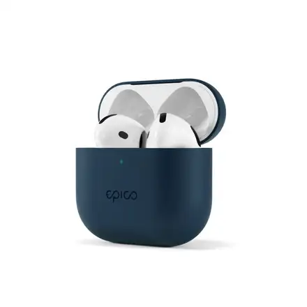 Epico Silicone Cover Airpods 4/4 ANC/5 - tmavě modrá