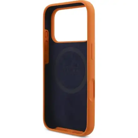 Red Bull Silicone Blue Ring MagSafe Zadní Kryt pro iPhone 17 Pro oranžový