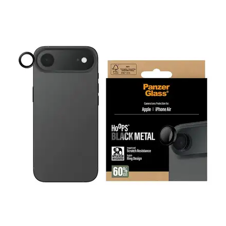 PanzerGlass ochranné sklo Hoops pro iPhone Air - Black