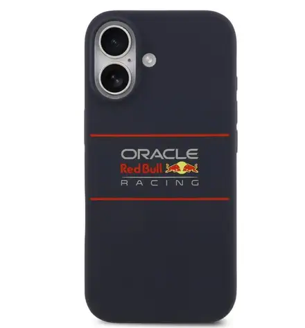 Red Bull Silicone Horizontal Logo MagSafe Zadní Kryt pro iPhone 17 modrý