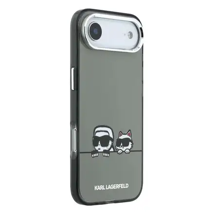 Karl Lagerfeld IML K&C Heads Logo MagSafe MagSafe kryt iPhone Air černý