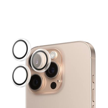PanzerGlass ochranné sklo Hoops pro iPhone 16 Pro/16 Pro Max-Clear