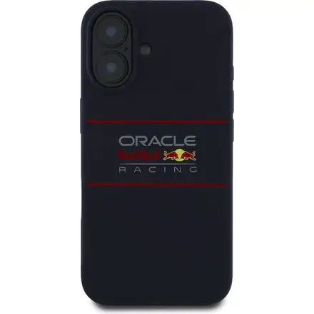 Red Bull Silicone Horizontal Logo MagSafe Zadní Kryt pro iPhone 16 Plus modrý