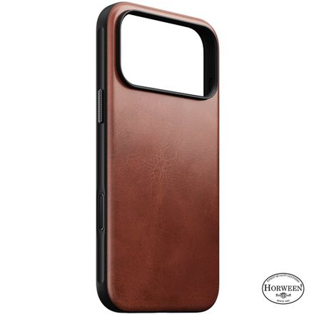 Nomad kryt Modern Leather Case Magsafe Horween pro iPhone 18 Pro Max - Olde Dublin
