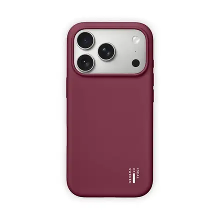iDeal Silicone Case MagSafe iPhone 17 Pro/18 Pro Fine Wine