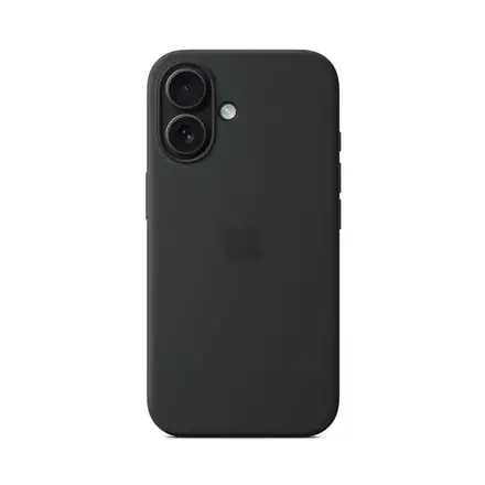 iPhone 16 Silicone Case with MagSafe - Černá