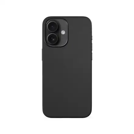 Epico Mag+ Leather Case iPhone 16 - černá