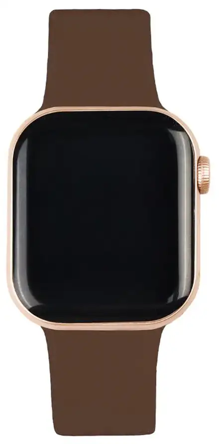 iDeal Silicone Watch Band 38/40/41/42 SM Mocha Mousse
