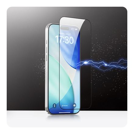 Devia ochranné sklo Van Series pro iPhone 17 Pro Max - Black Frame