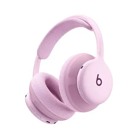 Apple Beats 360 Over-Ear Headphones-Pink with Pink Performance Knit Cushions
