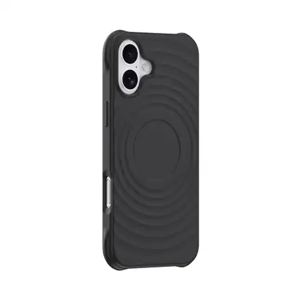 Devia kryt Ripple Magnetic Shockproof TPU Case pro iPhone 16 - Black