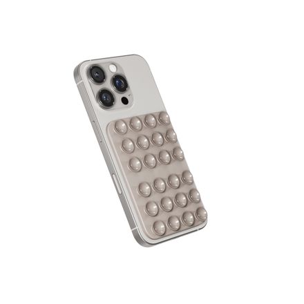 Epico Mag+ přísavný držák na telefon MagSafe kompatibilní - titanová