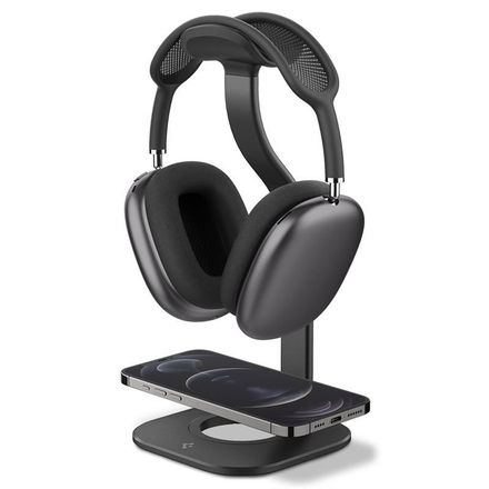 Spigen stojan MagSafe Charger Stand pro AirPods Max - Black