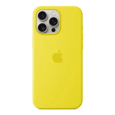 iPhone 16 Pro Max Silicone Case with MagSafe - Karambolové žlutá