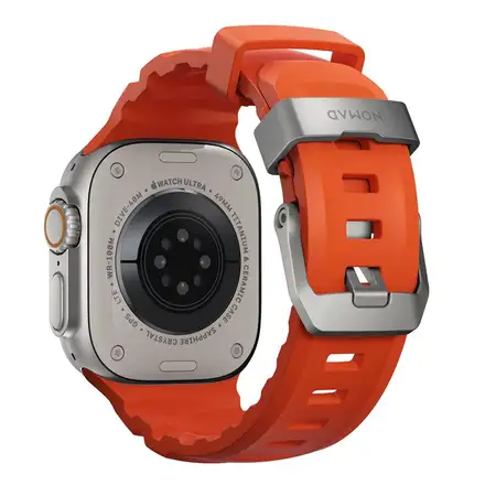 Nomad řemínek Rocky Point Band pro Apple Watch 46/49mm - Magma/Natural