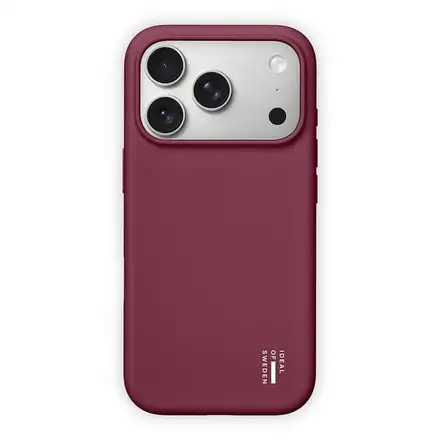 iDeal Silicone Case MagSafe iPhone 17 Pro Max/18 Pro Max Fine Wine