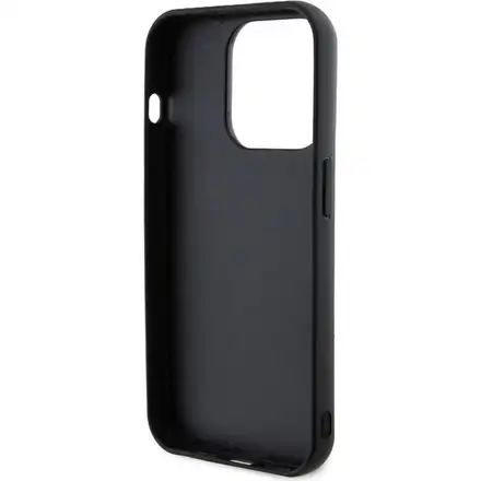 Karl Lagerfeld 3D Rubber Karl and Choupette kryt iPhone 13 Pro černý