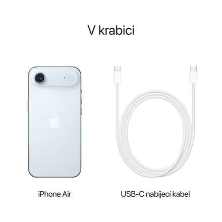 iPhone Air 512GB Blankytně modrá